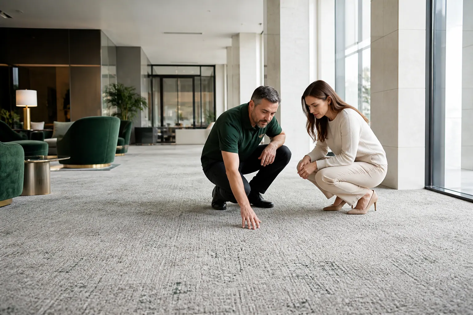 After-sales flooring inspection